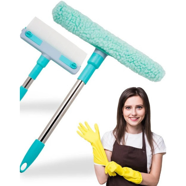 Скребок для скла Multpurpose Squeegee щітка для вікон і дзеркал
