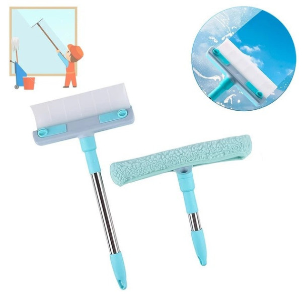 Скребок для скла Multpurpose Squeegee щітка для вікон і дзеркал