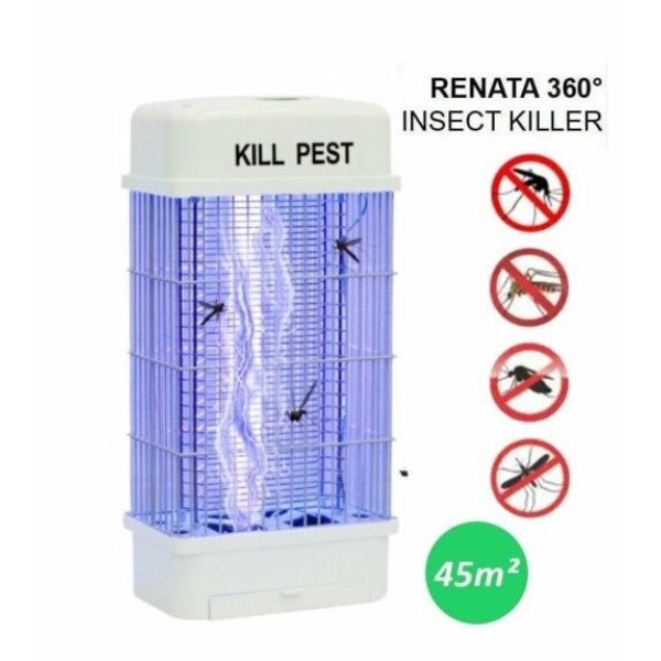 Лампа антикомар Renata Electric Insect Killer 10W для защиты от насекомых