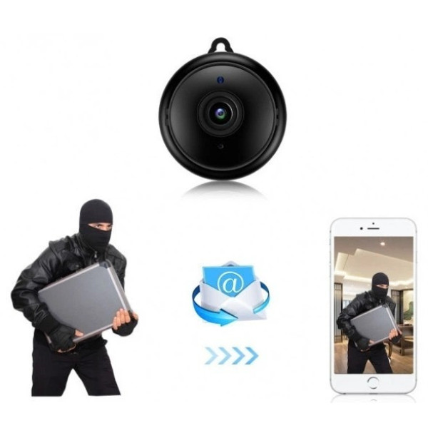 WiFi камера V380 P2P IP 1080p компактная камера наблюдения с удаленным доступом