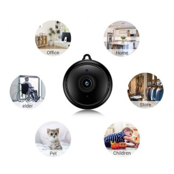 WiFi камера V380 P2P IP 1080p компактная камера наблюдения с удаленным доступом
