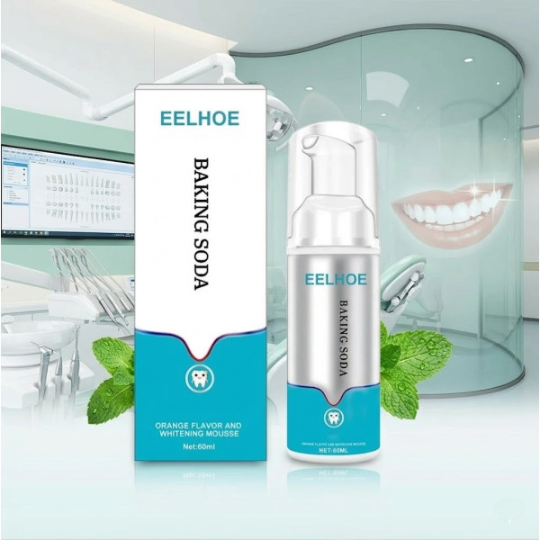Пена для зубов Eelhoe очищающая отбеливающая для ухода за эмалью