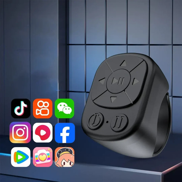Кольцо пульт Bluetooth для смартфона управление фото и пролистыванием