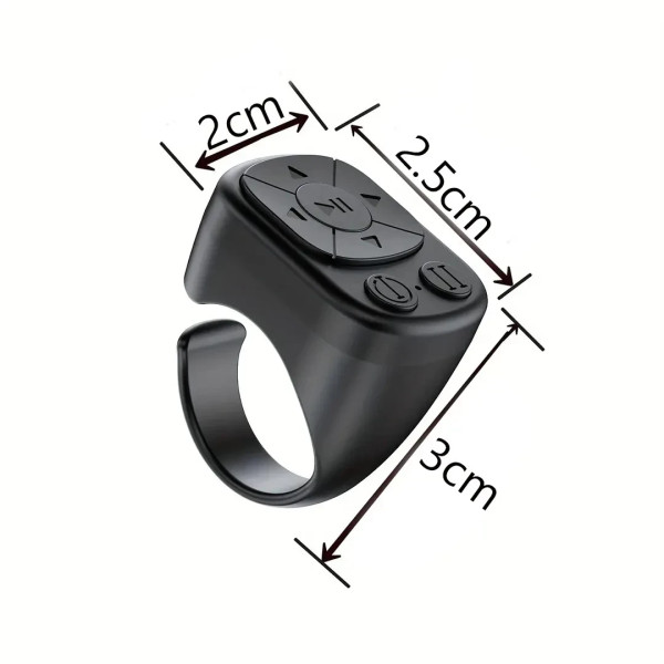 Кольцо пульт Bluetooth для смартфона управление фото и пролистыванием