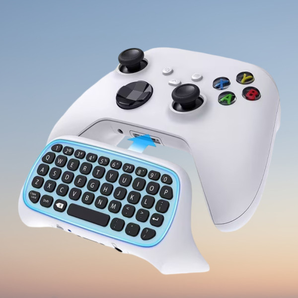 Клавіатура для контролера PS5 DualSense Bluetooth chatpad з аудіороз'ємом і динаміком