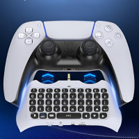 Клавіатура для контролера PS5 DualSense Bluetooth chatpad з аудіороз'ємом і динаміком