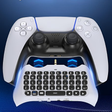 Клавіатура для контролера PS5 DualSense Bluetooth chatpad з аудіороз'ємом і динаміком