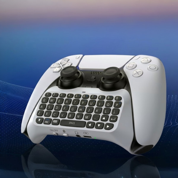 Клавіатура для контролера PS5 DualSense Bluetooth chatpad з аудіороз'ємом і динаміком