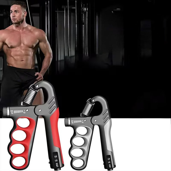 Тренажер кистевой Grip Strengthener с настройкой нагрузки и счетчиком повторений