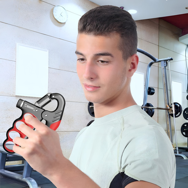 Тренажер кистевой Grip Strengthener с настройкой нагрузки и счетчиком повторений