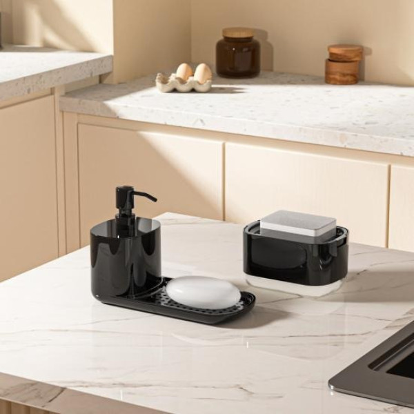 Кухонный диспенсер Dish Soap Dispenser для моющего средства с подставкой