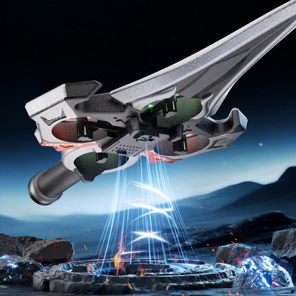 RC дрон KS-199 летающая игрушка с подсветкой для детей и взрослых