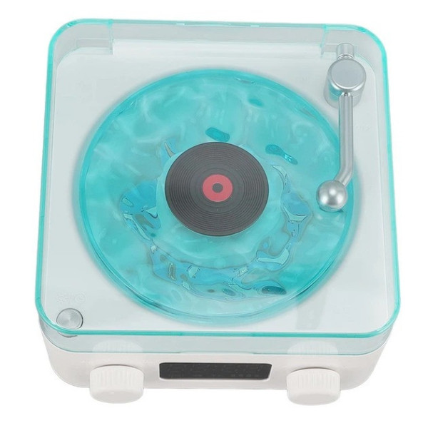 Ночник Vinyl Waves Player с эффектом морских волн, LED лампа с Bluetooth колонкой