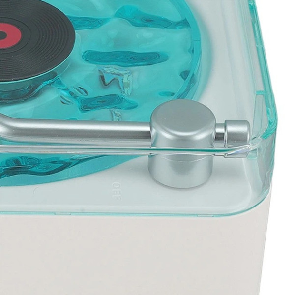 Ночник Vinyl Waves Player с эффектом морских волн, LED лампа с Bluetooth колонкой