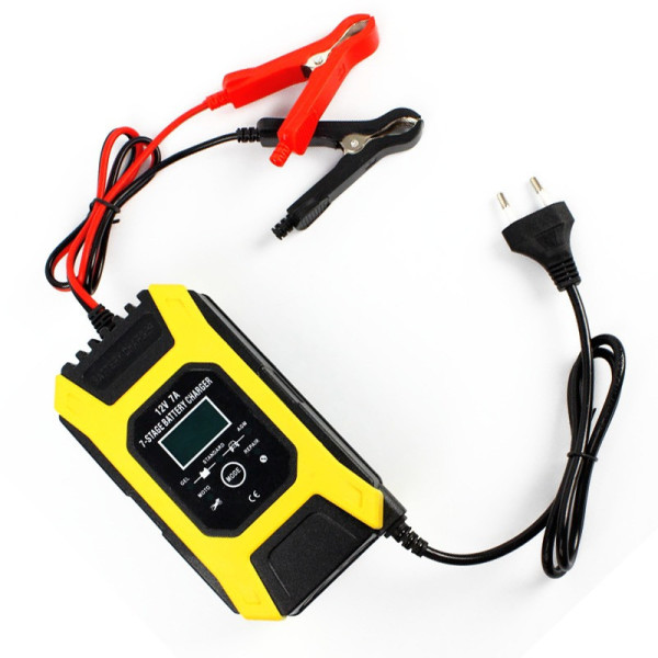Зарядний для акумулятора Pulse Battery Charger 7A автоматичний, пристрій для авто АКБ