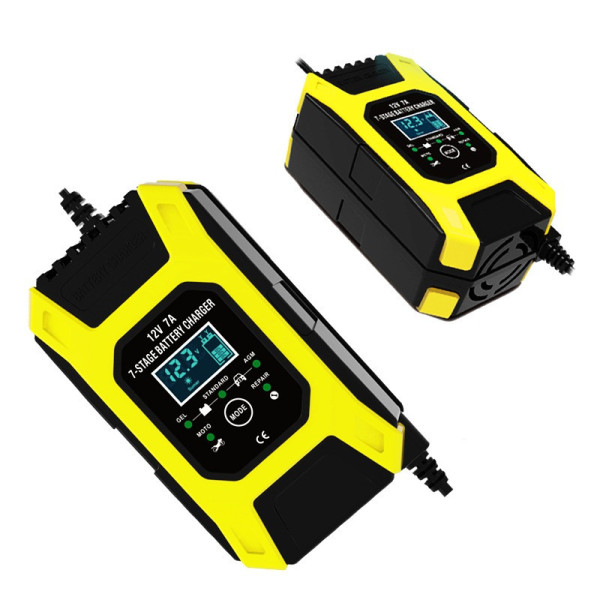 Зарядний для акумулятора Pulse Battery Charger 7A автоматичний, пристрій для авто АКБ