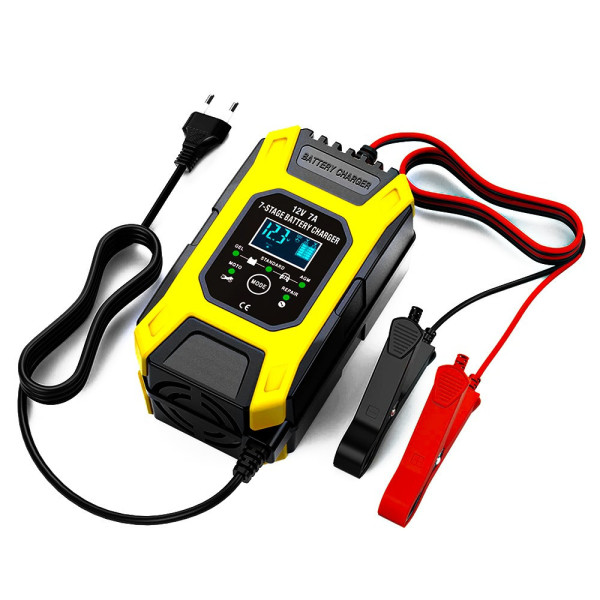 Зарядний для акумулятора Pulse Battery Charger 7A автоматичний, пристрій для авто АКБ