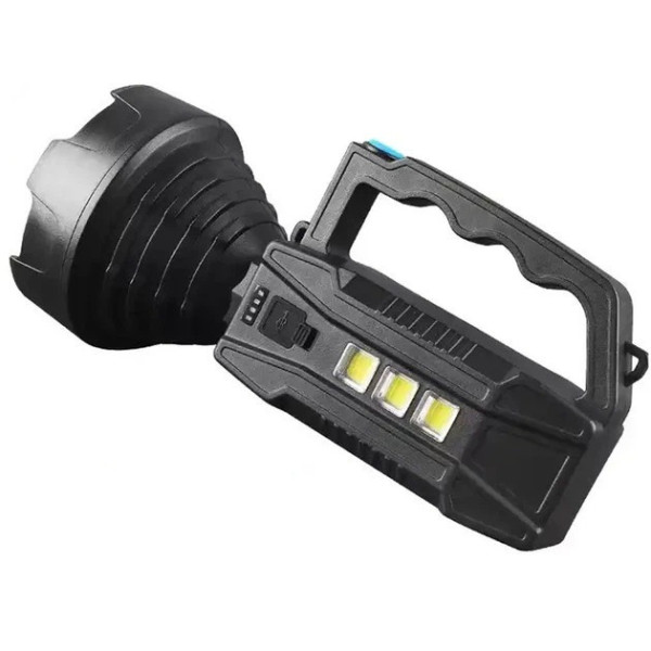 Кемпинговый фонарь CX-8809 аккумуляторный с солнечной панелью, LED прожектор USB