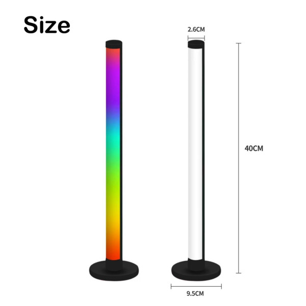 Торшер LED RGB KBB-3A 2 шт напольный, декоративный светильник с пультом