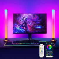 Торшер LED RGB KBB-3A 2 шт. підлоговий, декоративний світильник із пультом