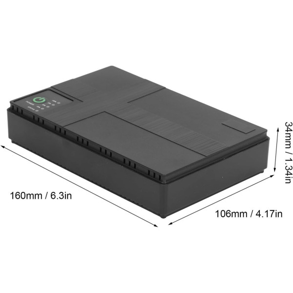 Бесперебойник UPS 10400 mAh 36W для роутера, источник резервного питания