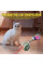 Игрушка интерактивная для котов Interactive Pet Ball с лазером и USB, мяч с сенсорами движения