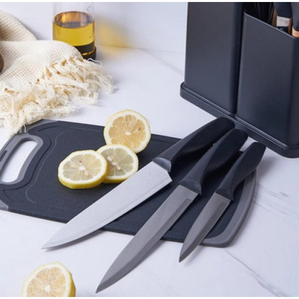 Принадлежности кухонные 19 предметов Kitchen Set силиконовый набор с подставкой