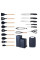 Принадлежности кухонные 19 предметов Kitchen Set силиконовый набор с подставкой