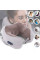 Массажер подушка для шеи U-shaped pillow, ортопедическая подушка для шеи и плеч с эффектом памяти