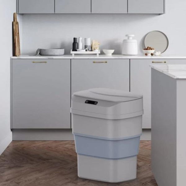 Сенсорное ведро ZSW-L11 10 л складное для кухни и ванной комнаты