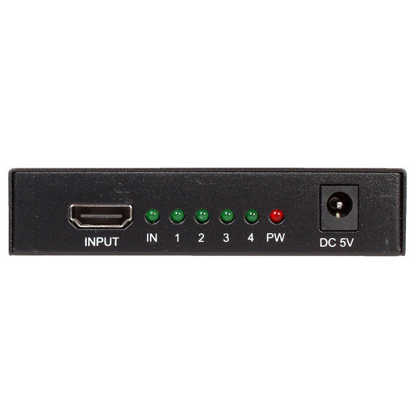 Разделитель HDMI 1x4 4K Ultra HD распределение сигнала на 4 экрана