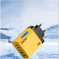 Блок живлення 240W USB Type-C PD QC заряджання для декількох пристроїв