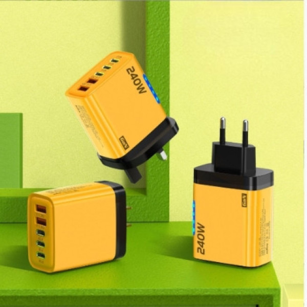 Блок питания 240W USB Type-C PD QC зарядка для нескольких устройств