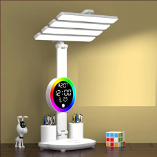 Світлодіодна лампа KRX-104 настільна RGB з вентилятором і дисплеєм