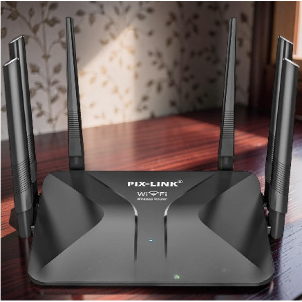 Wi-Fi маршрутизатор LV-WR50Q 2.4GHz 6 антенн стабильный интернет