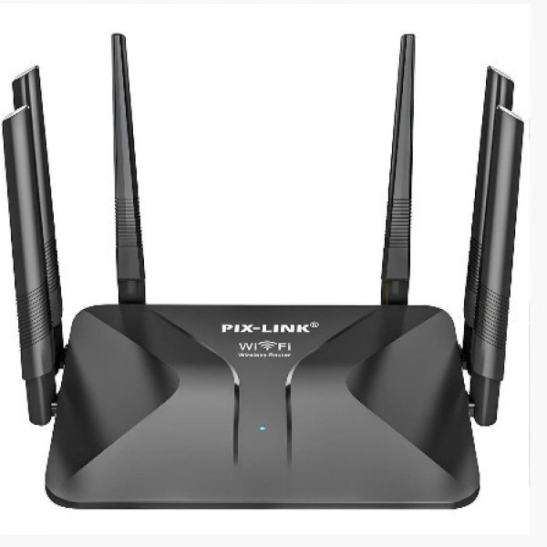 Wi-Fi маршрутизатор LV-WR50Q 2.4GHz 6 антенн стабильный интернет