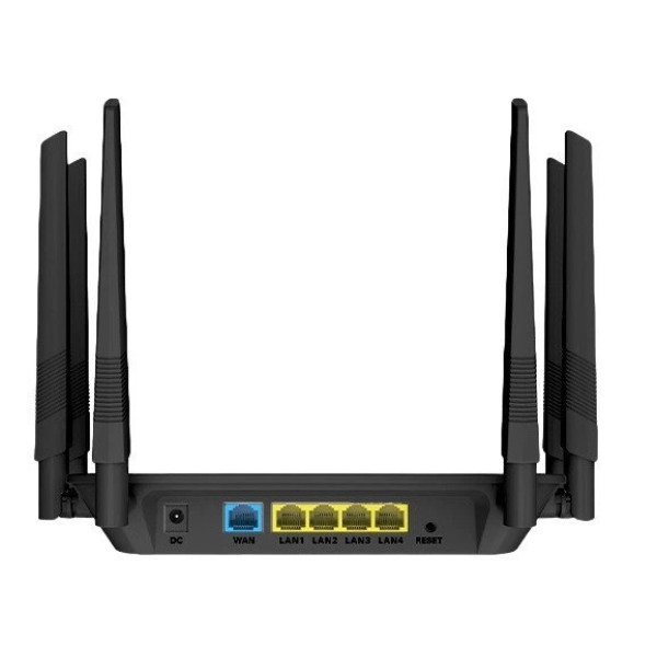 Wi-Fi маршрутизатор LV-WR50Q 2.4GHz 6 антенн стабильный интернет