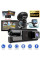 Видеорегистратор для авто A22 3 камеры FullHD WiFi ночная съемка задняя камера датчик движения удара запись