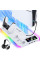 Подставка PS5 охлаждающая с зарядкой 2 контроллеров RGB вентилятор 3 USB порта держатель для консоли и геймпадов и аксессуаров