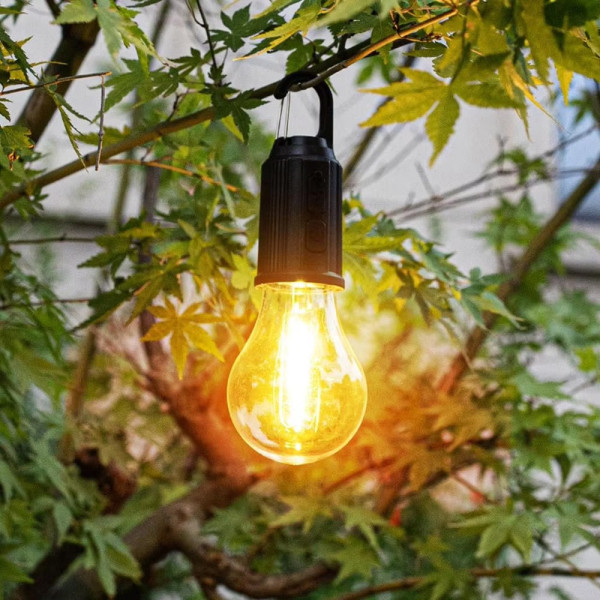 Кемпинг лампа AND HA-112 LED аккумуляторная с солнечной зарядкой USB 3 режима освещения