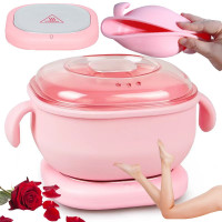 Воскоплав для депіляції Wax Kettle AND651 400 мл компактний прилад із силіконовою чашею для гарячого воску