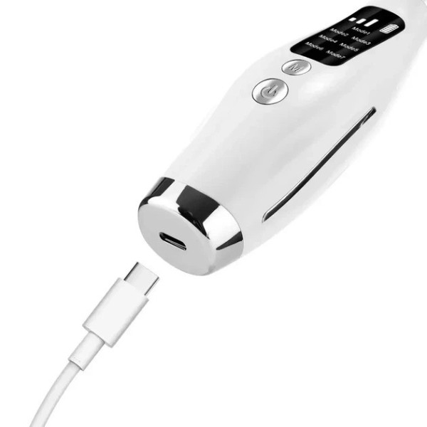 Массажер для лица и шеи AND1773 микротоковый лифтинг с LED подсветкой вибромассажем и корпусом ABS