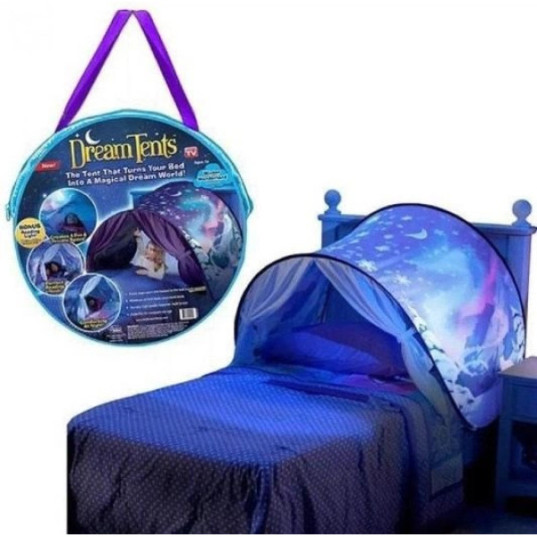Тент-козырек Children's Tent 026 для детской кровати со шторками палатка для сна игр и защиты