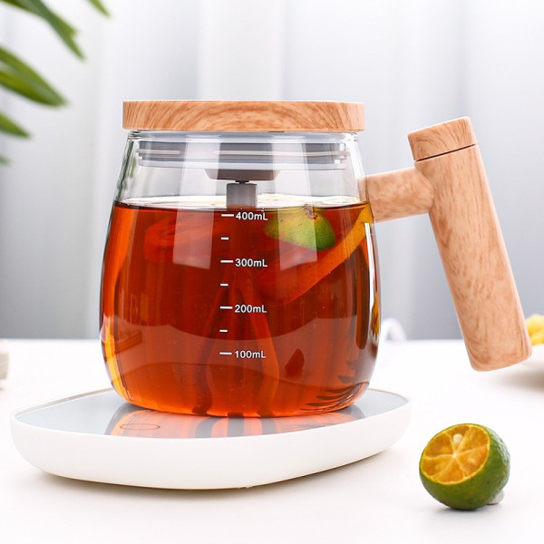 Автоматическая чашка мешалка Coffee Stirring Cup AND896 кружка с миксером крышкой 400 мл для напитков