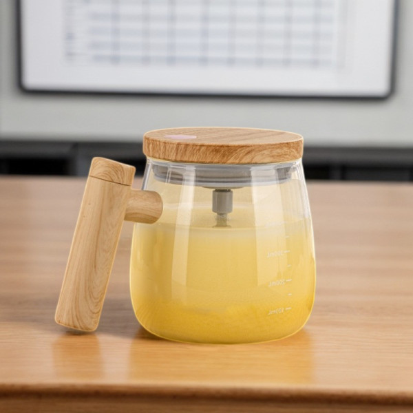 Автоматическая чашка мешалка Coffee Stirring Cup AND896 кружка с миксером крышкой 400 мл для напитков