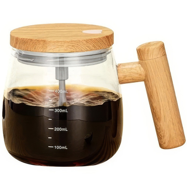 Автоматическая чашка мешалка Coffee Stirring Cup AND896 кружка с миксером крышкой 400 мл для напитков