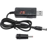 Кабель живлення для роутера USB-DC AND 5765, перетворювач 9V/12V з дисплеєм для Wi-Fi роутера, ONU і модему