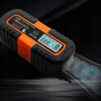 Автоматичне заряджання Charger 6V/12V для акумуляторів автомобіля з LCD екраном і функцією відновлення