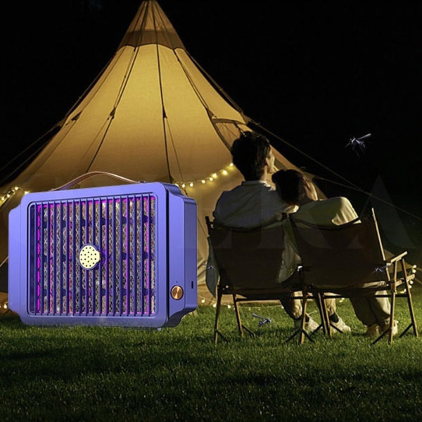 Лампа от насекомых Mosquito Lamp BG-009 аккумуляторная ультрафиолетовая для комаров мух и моли