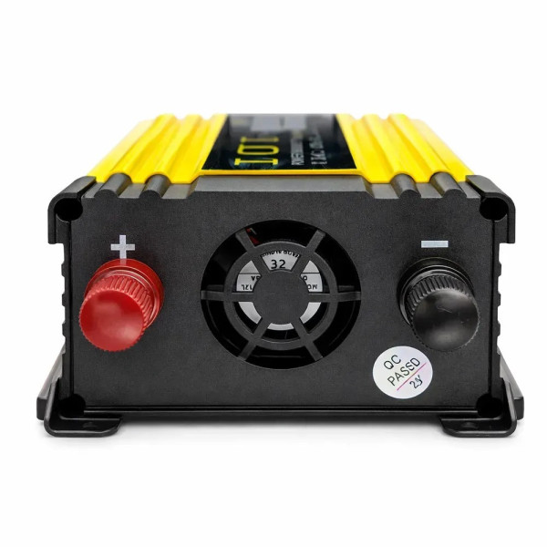 Инвертор напряжения KSM 2000W 12V LCD + 2 USB преобразователь 12В 220В автомобильный с экраном